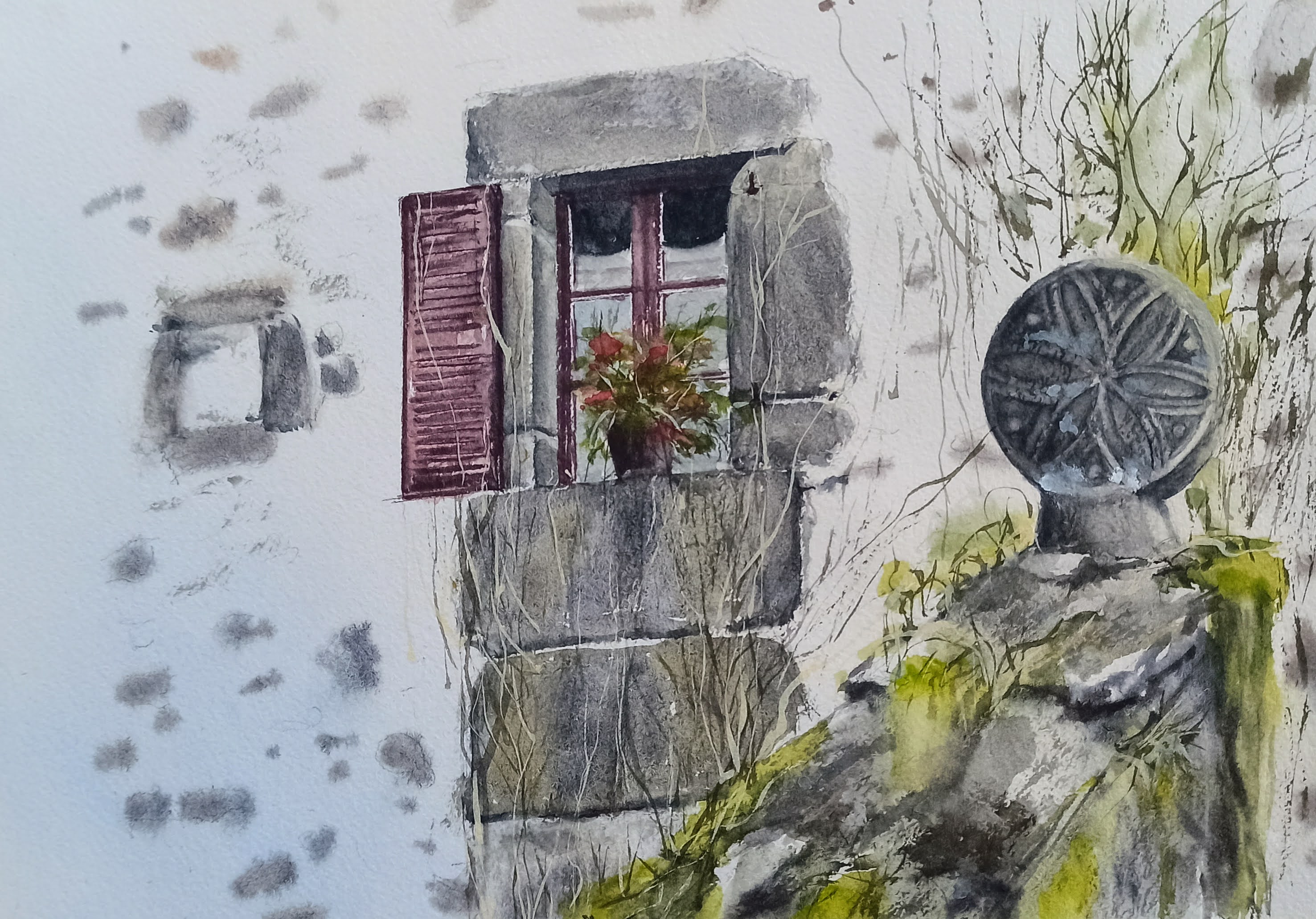 Rincón con ventana en Aniz